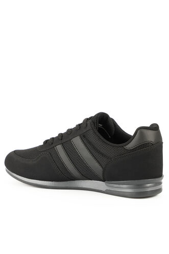 Slazenger OMEGA Men's Sneaker Shoes Black - Black - Thumbnail