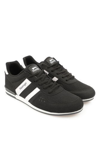 Slazenger OMEGA Men's Sneaker Shoes Black - White - Thumbnail