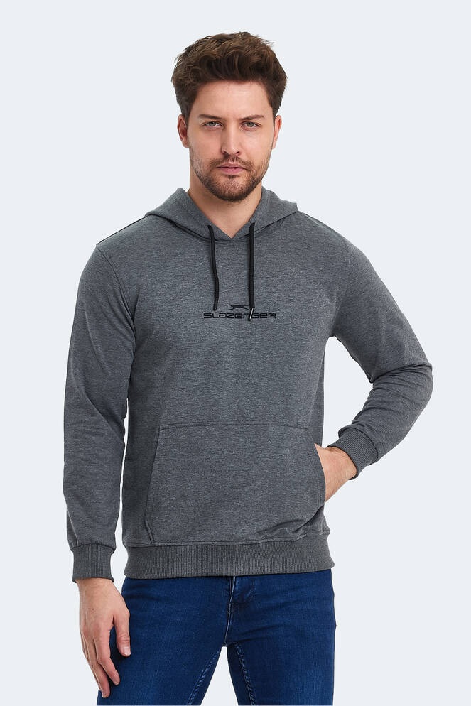 Slazenger ONCA Erkek Sweatshirt Koyu Gri