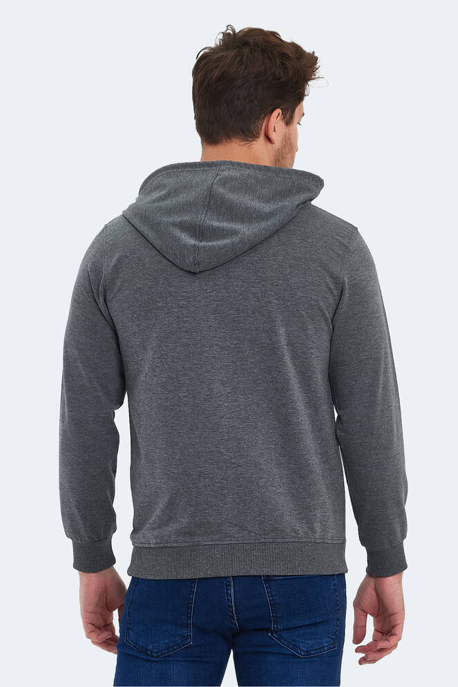 Slazenger ONCA Erkek Sweatshirt Koyu Gri