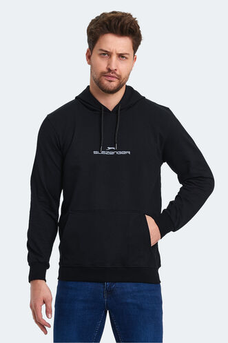 Slazenger - Slazenger ONCA Erkek Sweatshirt Siyah