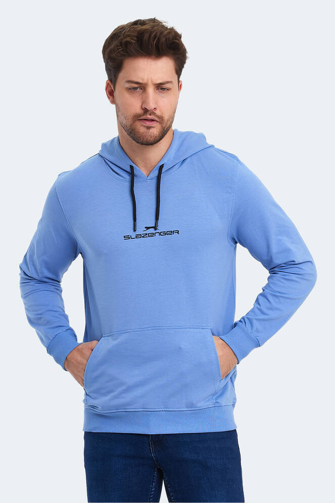 Slazenger ONCA Erkek Sweatshirt Turkuaz