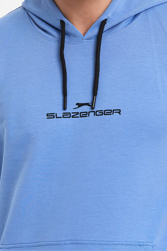 Slazenger ONCA Erkek Sweatshirt Turkuaz