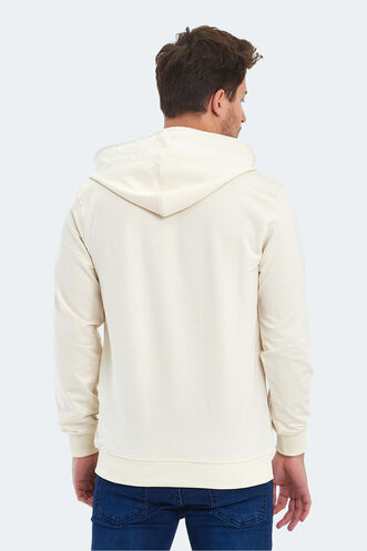 Slazenger ONCA Men's Sweatshirt Beige - Thumbnail