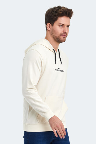 Slazenger ONCA Men's Sweatshirt Beige - Thumbnail