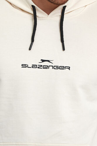 Slazenger ONCA Men's Sweatshirt Beige - Thumbnail