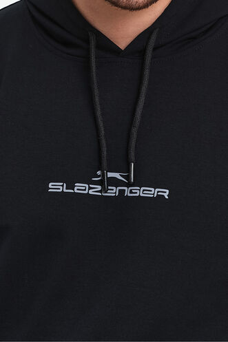 Slazenger ONCA Men's Sweatshirt Black - Thumbnail