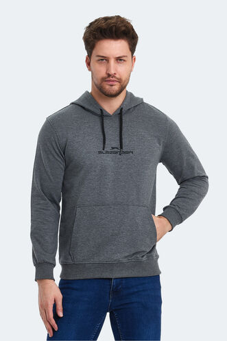 Slazenger - Slazenger ONCA Men's Sweatshirt Dark Gray