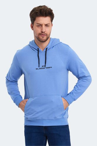 Slazenger ONCA Men's Sweatshirt Turquoise - Thumbnail