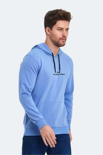 Slazenger ONCA Men's Sweatshirt Turquoise - Thumbnail