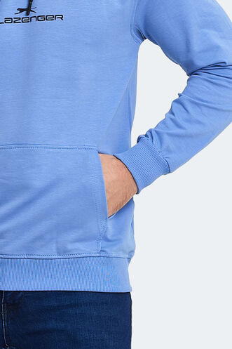 Slazenger ONCA Men's Sweatshirt Turquoise - Thumbnail