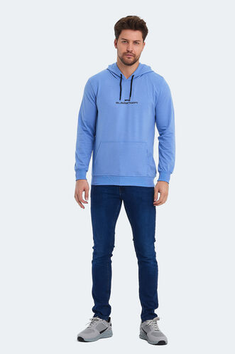 Slazenger ONCA Men's Sweatshirt Turquoise - Thumbnail