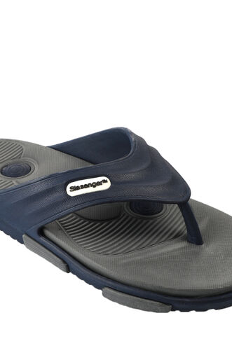 Slazenger OPAL Boys' Slippers Navy - Gray - Thumbnail