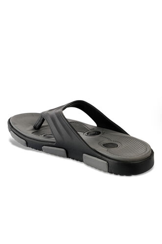 Slazenger OPAL Men's Slippers Black - Dark Grey - Thumbnail