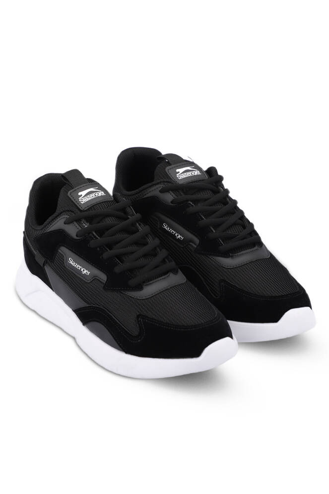 Slazenger OPTION Sneaker Erkek Ayakkabı Siyah - Beyaz