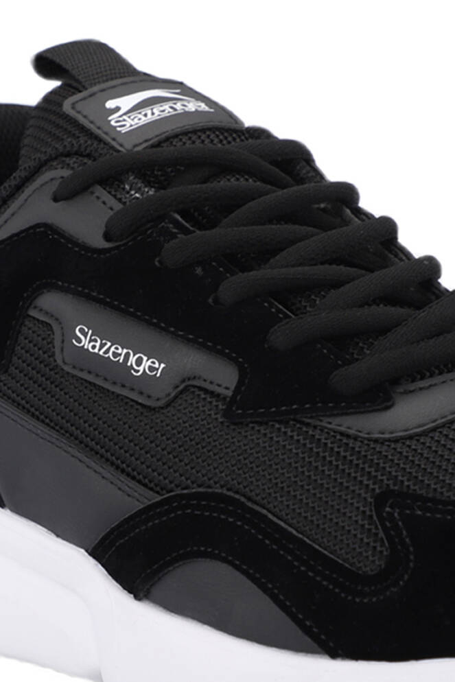 Slazenger OPTION Sneaker Erkek Ayakkabı Siyah - Beyaz