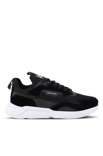 Slazenger OPTION Sneaker Men's Shoes Black - White - Thumbnail