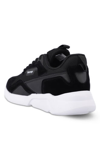 Slazenger OPTION Sneaker Men's Shoes Black - White - Thumbnail