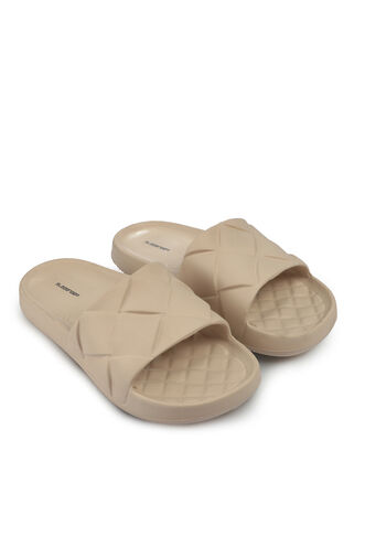 Slazenger ORIFA Girls' Beige Slippers - Thumbnail