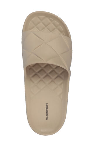 Slazenger ORIFA Girls' Beige Slippers - Thumbnail