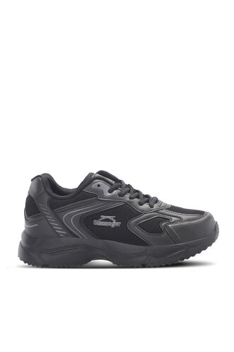 Slazenger - Slazenger ORNELLA Women's Sneaker Shoes Black - Dark Gray