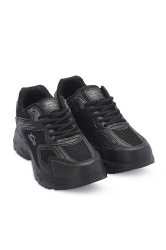 Slazenger ORNELLA Women's Sneaker Shoes Black - Dark Gray - Thumbnail