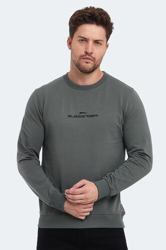 Slazenger - Slazenger ORTWIN Erkek Sweatshirt Haki