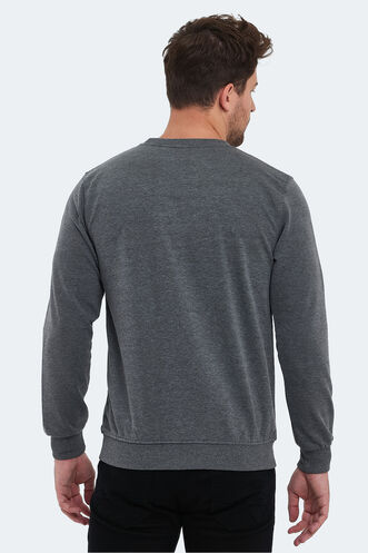 Slazenger ORTWIN Erkek Sweatshirt Koyu Gri - Thumbnail