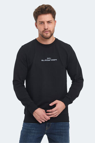 Slazenger - Slazenger ORTWIN Erkek Sweatshirt Siyah