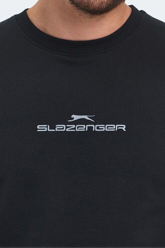 Slazenger ORTWIN Erkek Sweatshirt Siyah - Thumbnail