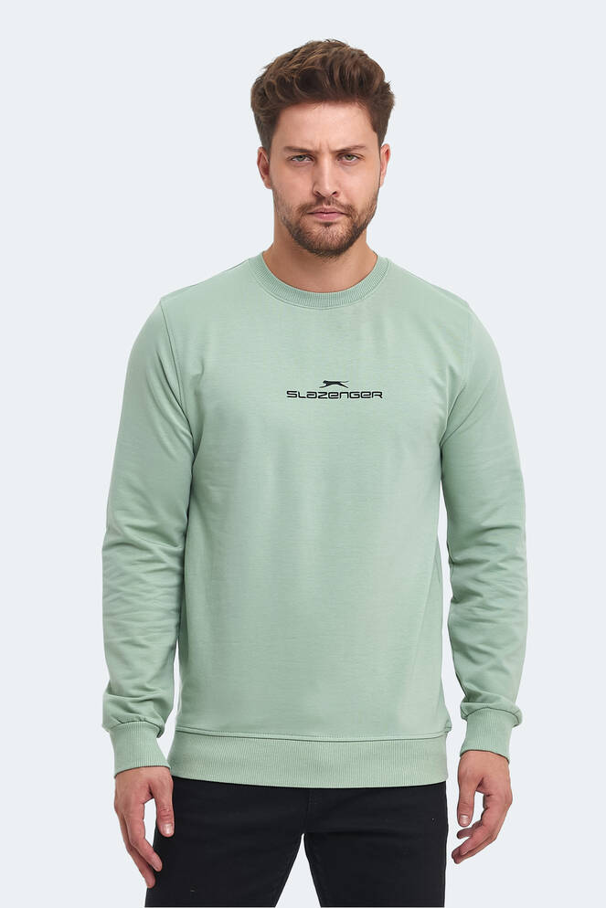 Slazenger ORTWIN Erkek Sweatshirt Yeşil