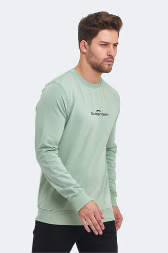 Slazenger ORTWIN Erkek Sweatshirt Yeşil - Thumbnail