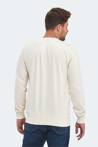 Slazenger ORTWIN Men's Sweatshirt Beige - Thumbnail