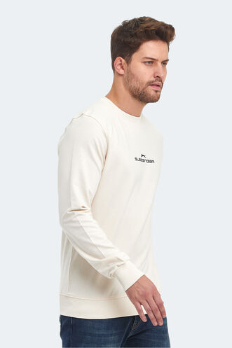 Slazenger ORTWIN Men's Sweatshirt Beige - Thumbnail