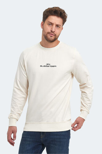 Slazenger ORTWIN Men's Sweatshirt Beige - Thumbnail