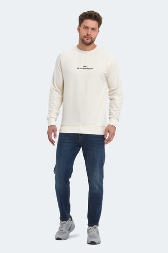 Slazenger ORTWIN Men's Sweatshirt Beige - Thumbnail