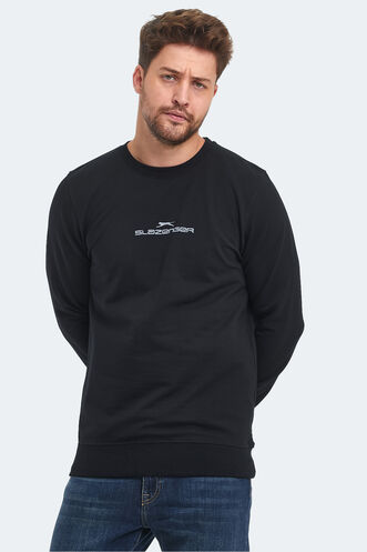 Slazenger ORTWIN Men's Sweatshirt Black - Thumbnail