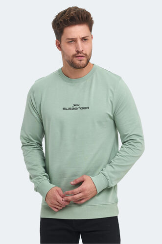 Slazenger ORTWIN Men's Sweatshirt Green - Thumbnail