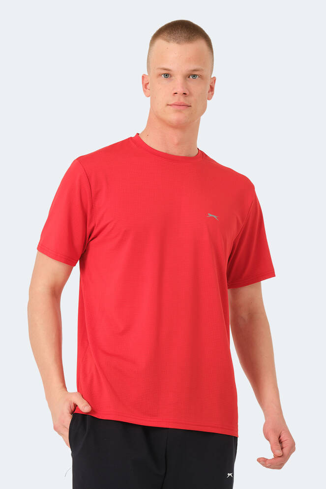 Slazenger OSWIN Erkek T-Shirt Kırmızı