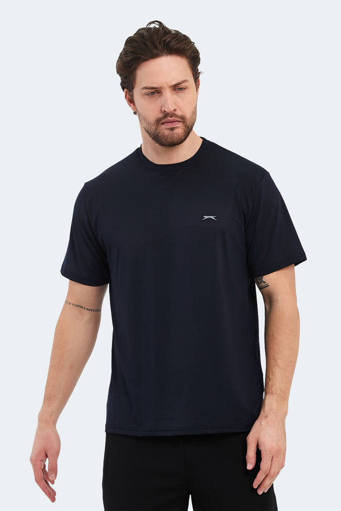 Slazenger OSWIN Erkek T-Shirt Lacivert