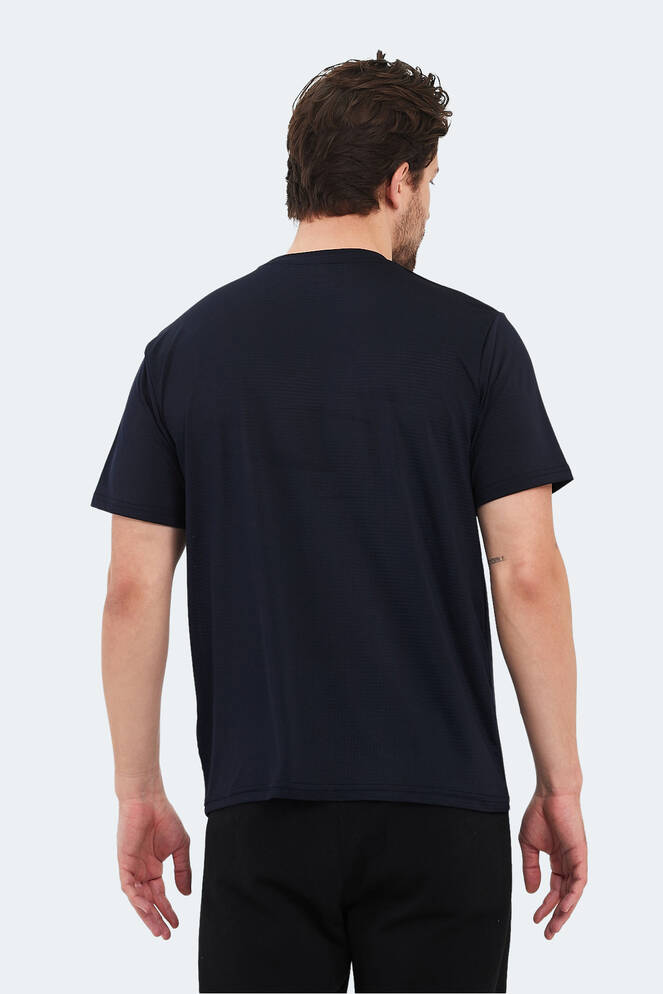 Slazenger OSWIN Erkek T-Shirt Lacivert