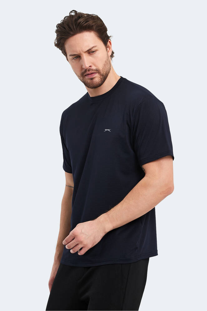 Slazenger OSWIN Erkek T-Shirt Lacivert