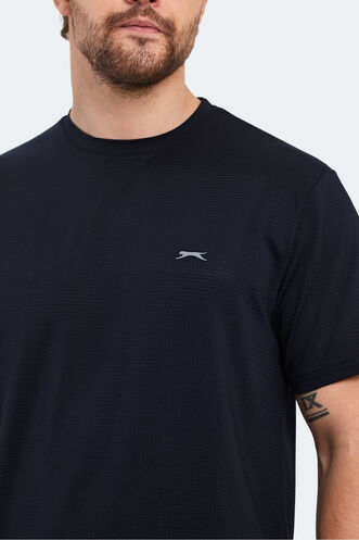 Slazenger OSWIN Erkek T-Shirt Lacivert - Thumbnail