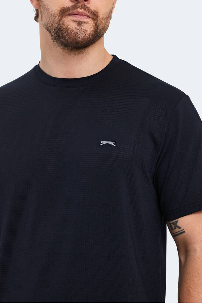 Slazenger OSWIN Erkek T-Shirt Lacivert