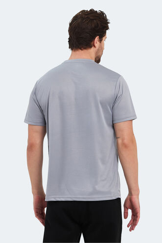 Slazenger OTAR Erkek T-Shirt Gri - Thumbnail