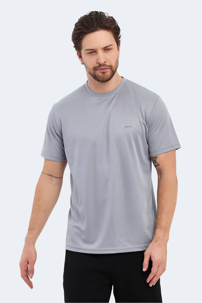 Slazenger OTAR Erkek T-Shirt Gri