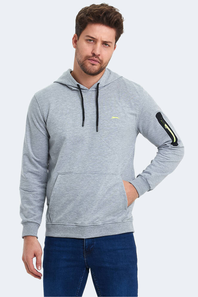 Slazenger OZZY Erkek Sweatshirt Gri