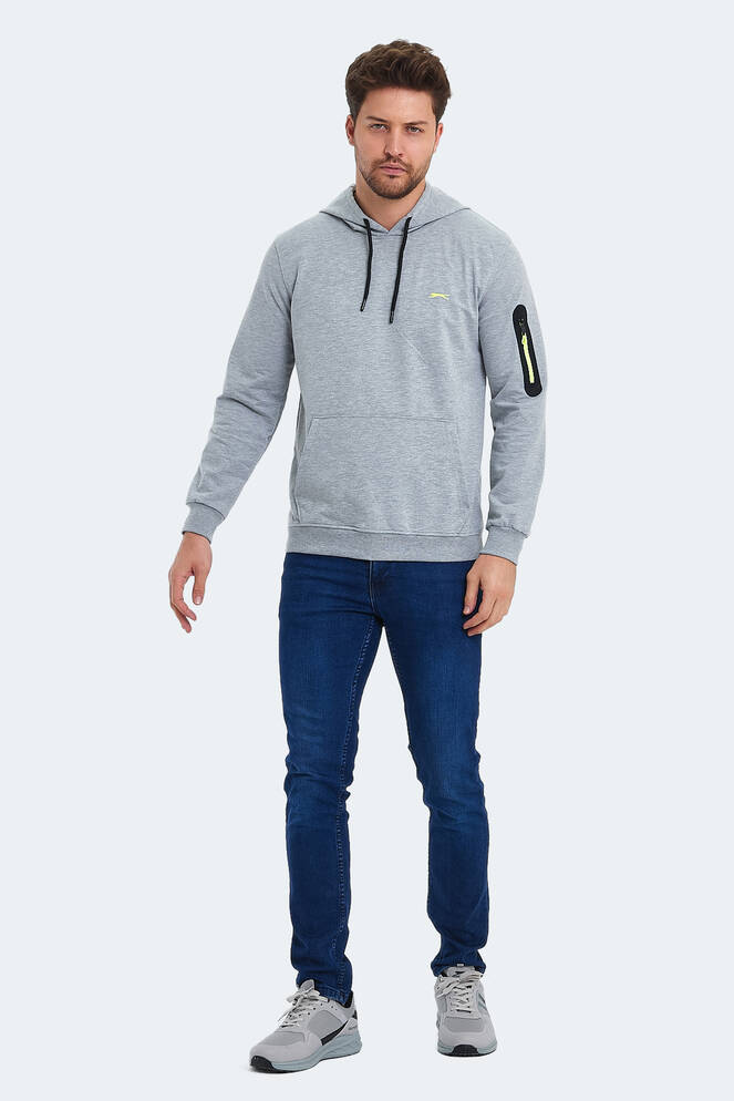 Slazenger OZZY Erkek Sweatshirt Gri