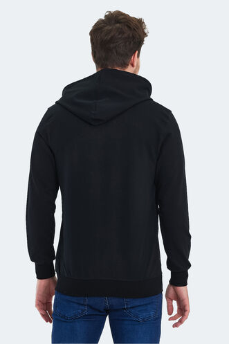 Slazenger OZZY Erkek Sweatshirt Siyah - Thumbnail