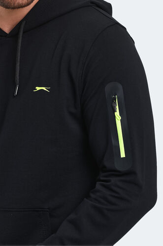 Slazenger OZZY Erkek Sweatshirt Siyah - Thumbnail